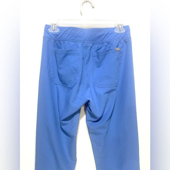 Figs Technical Collection Womens Size XS Blue Scrub Pants Back Pockets - Picture 3 of 6